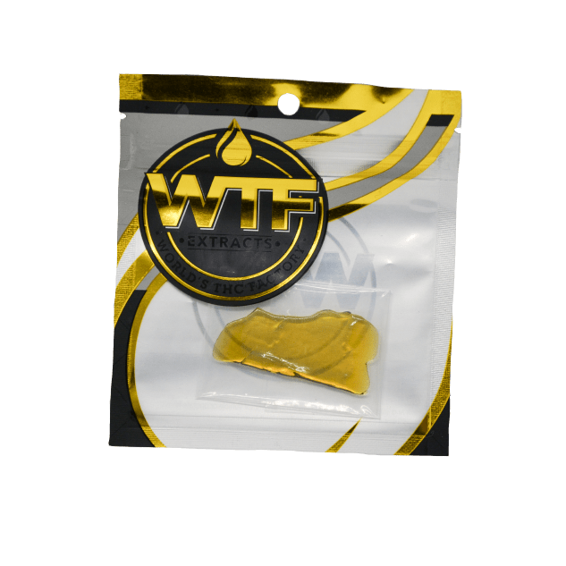 WTF Premium Shatter - Crystal-Clear Purity and Potent Cannabis Concentrate